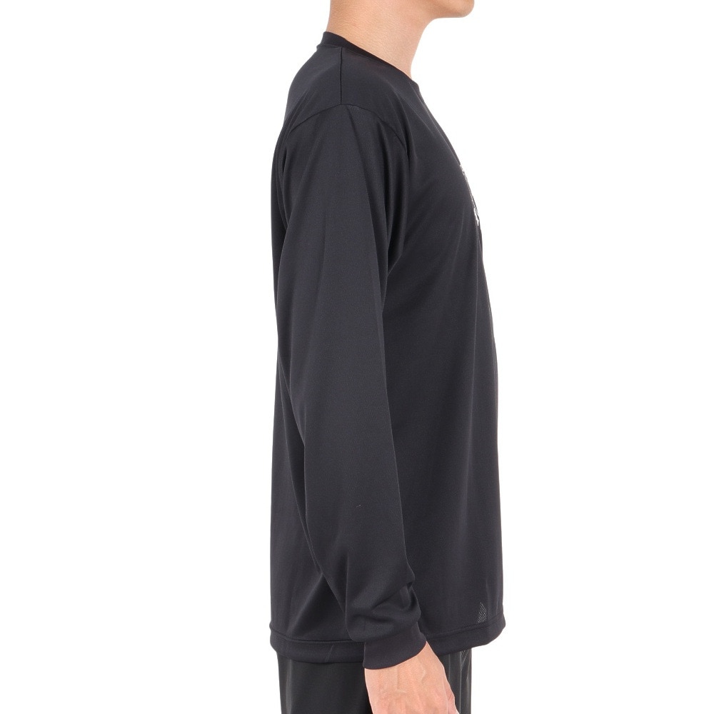 エックスティーエス（XTS）（メンズ）バスケットボールウェア ドライプラス 長袖Tシャツ 751TS3ES0028BLK 速乾