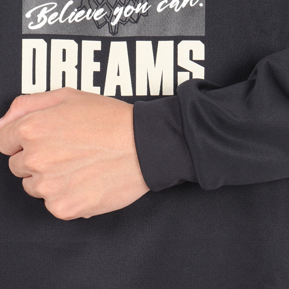 エックスティーエス（XTS）（メンズ）バスケットボールウェア ドライプラス 長袖Tシャツ 751TS3ES0029BLK 速乾