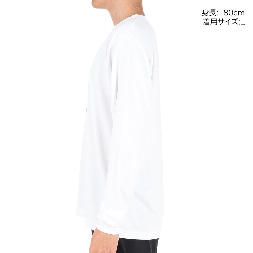 エックスティーエス（XTS）（メンズ）バスケットボールウェア ドライプラス 長袖Tシャツ 751TS3ES0030WHT