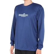 (メンズ)バスケットボールウェア ドライプラス 長袖Tシャツ 751TS3ES0032DBLU 速乾