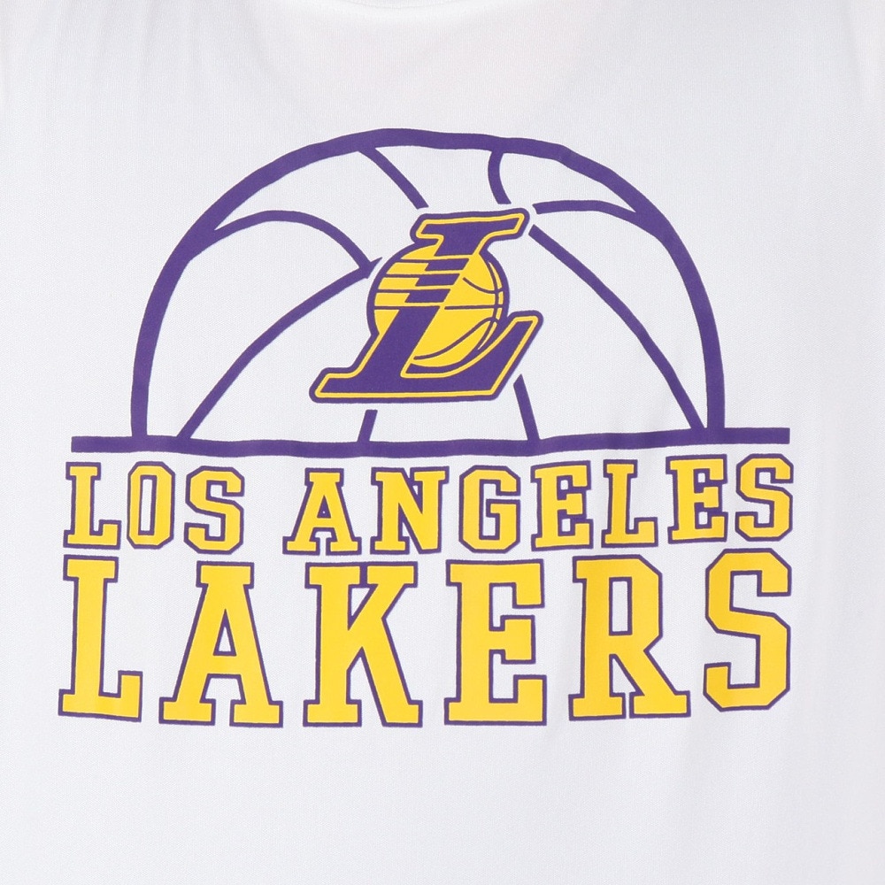 エヌビーエー（NBA）（キッズ）バスケットボールウェア 長袖Tシャツ ロサンゼルス・レイカーズ 3AAE-LAKERS