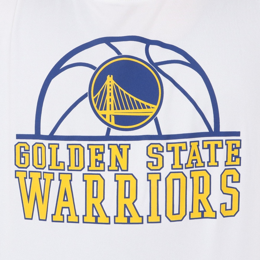 エヌビーエー（NBA）（キッズ）バスケットボールウェア 長袖Tシャツ ゴールデンステート・ウォリアーズ 3AAE-WARRIORS