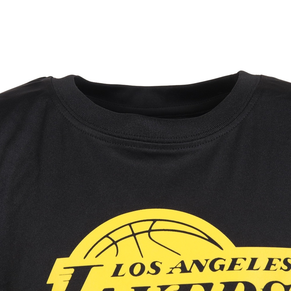 エヌビーエー（NBA）（キッズ）バスケットボールウェア N&N 長袖Tシャツ ロサンゼルス・レイカーズ 八村塁 3AAK-LAKERS HACHIMURA