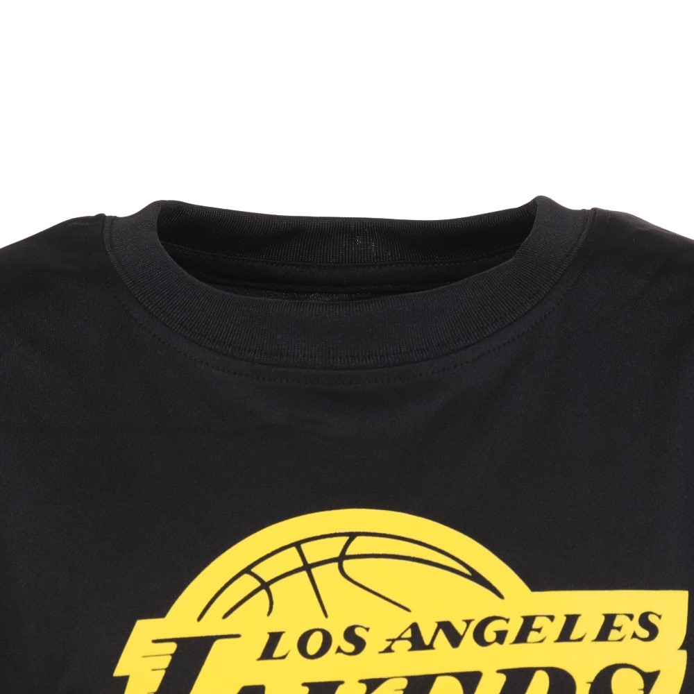 エヌビーエー（NBA）（キッズ）バスケットボールウェア N&N 長袖Tシャツ ロサンゼルス・レイカーズ レブロン・ジェームズ 3AAK-LAKERS JAMES