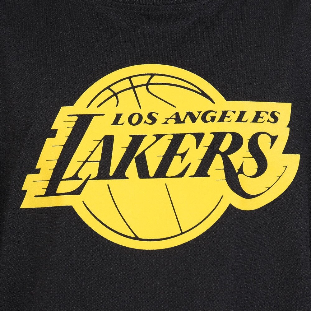 エヌビーエー（NBA）（キッズ）バスケットボールウェア N&N 長袖Tシャツ ロサンゼルス・レイカーズ レブロン・ジェームズ 3AAK-LAKERS JAMES