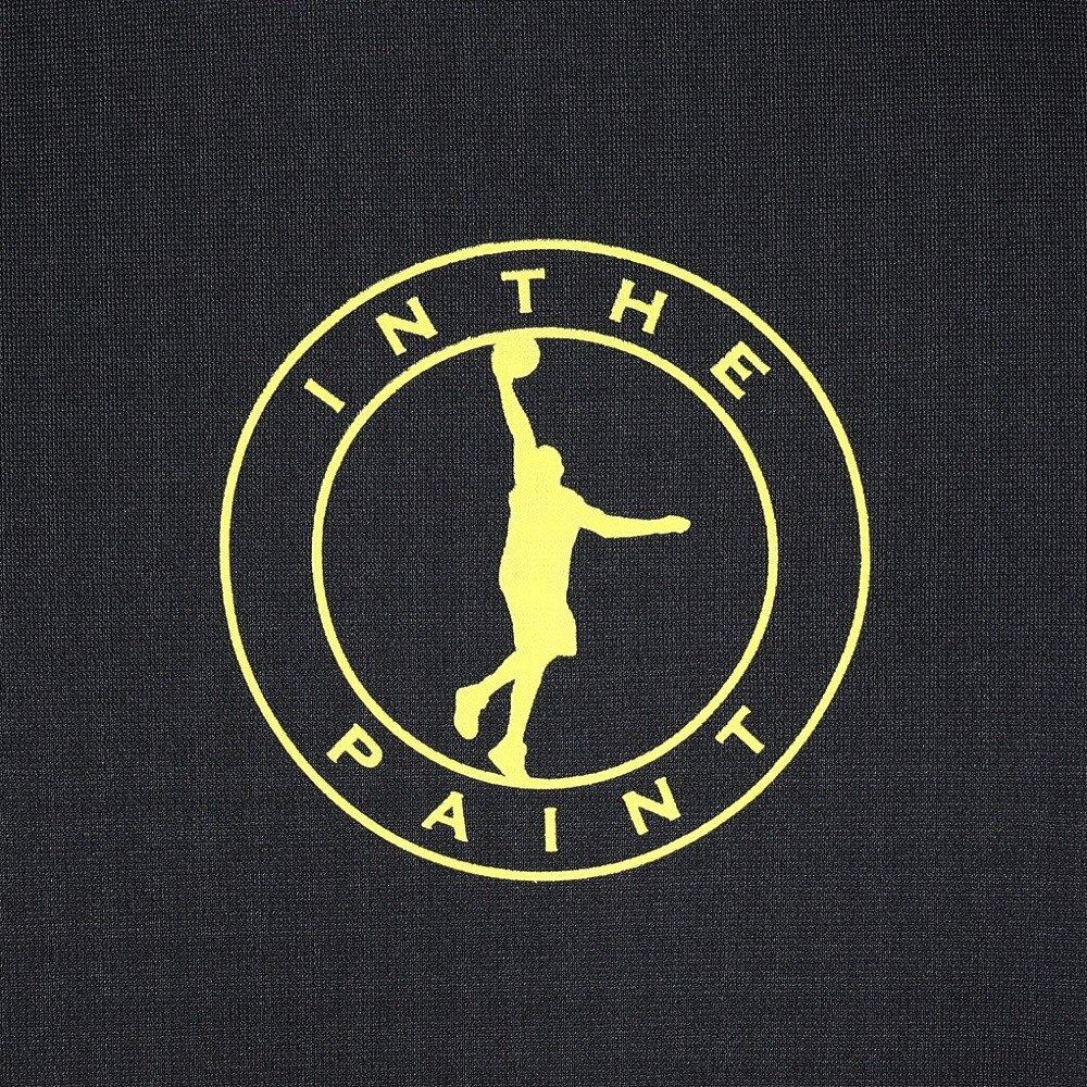 インザペイント（IN THE PAINT）（メンズ、レディース）バスケットボールウェア 長袖Tシャツ ITP23435BLK/LMN