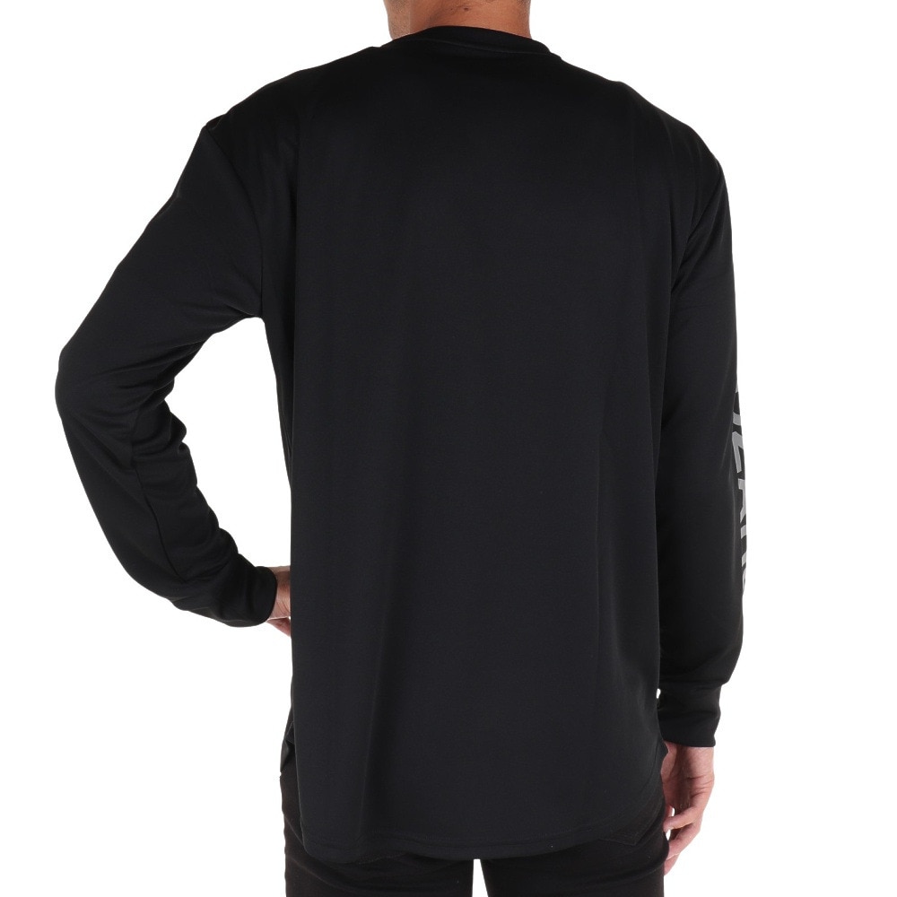 エゴザル（EGOZARU）（メンズ）バスケットボールウェア スリーブロゴ 長袖Tシャツ EZLT-F2206-015 速乾