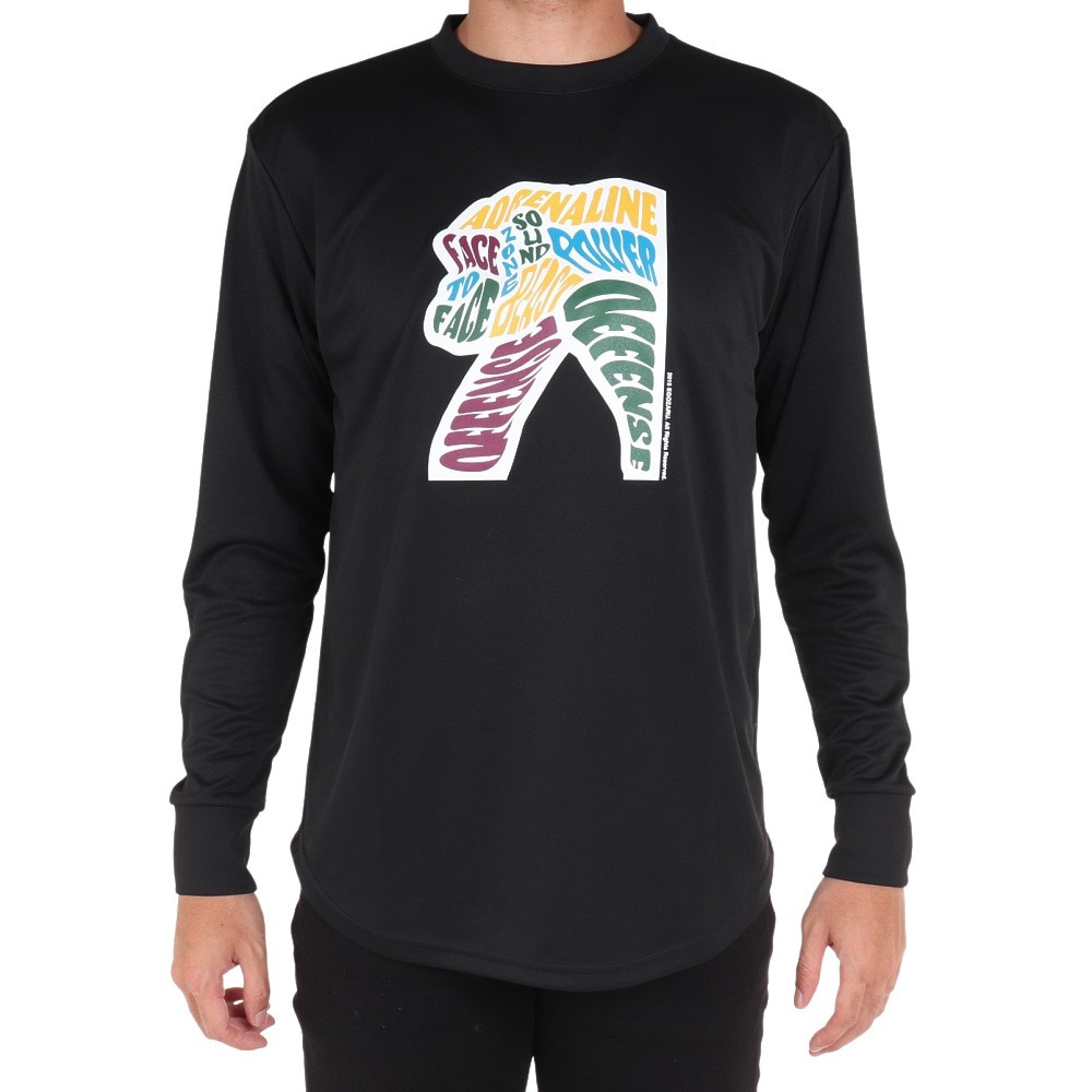 エゴザル（EGOZARU）（メンズ）バスケットボールウェア 長袖Tシャツ EZLT-F2303-012