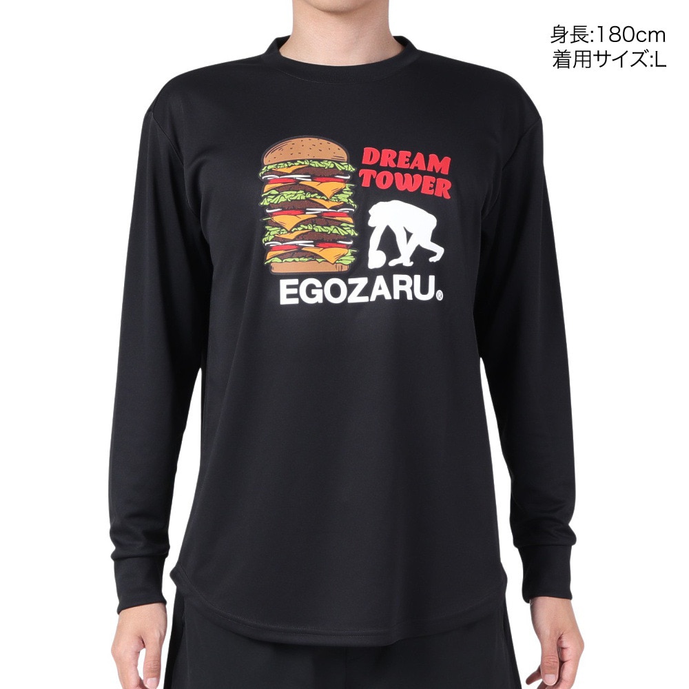エゴザル（EGOZARU）（メンズ）バスケットボールウェア ドリームタワー 長袖Tシャツ EZLT-F2321-012
