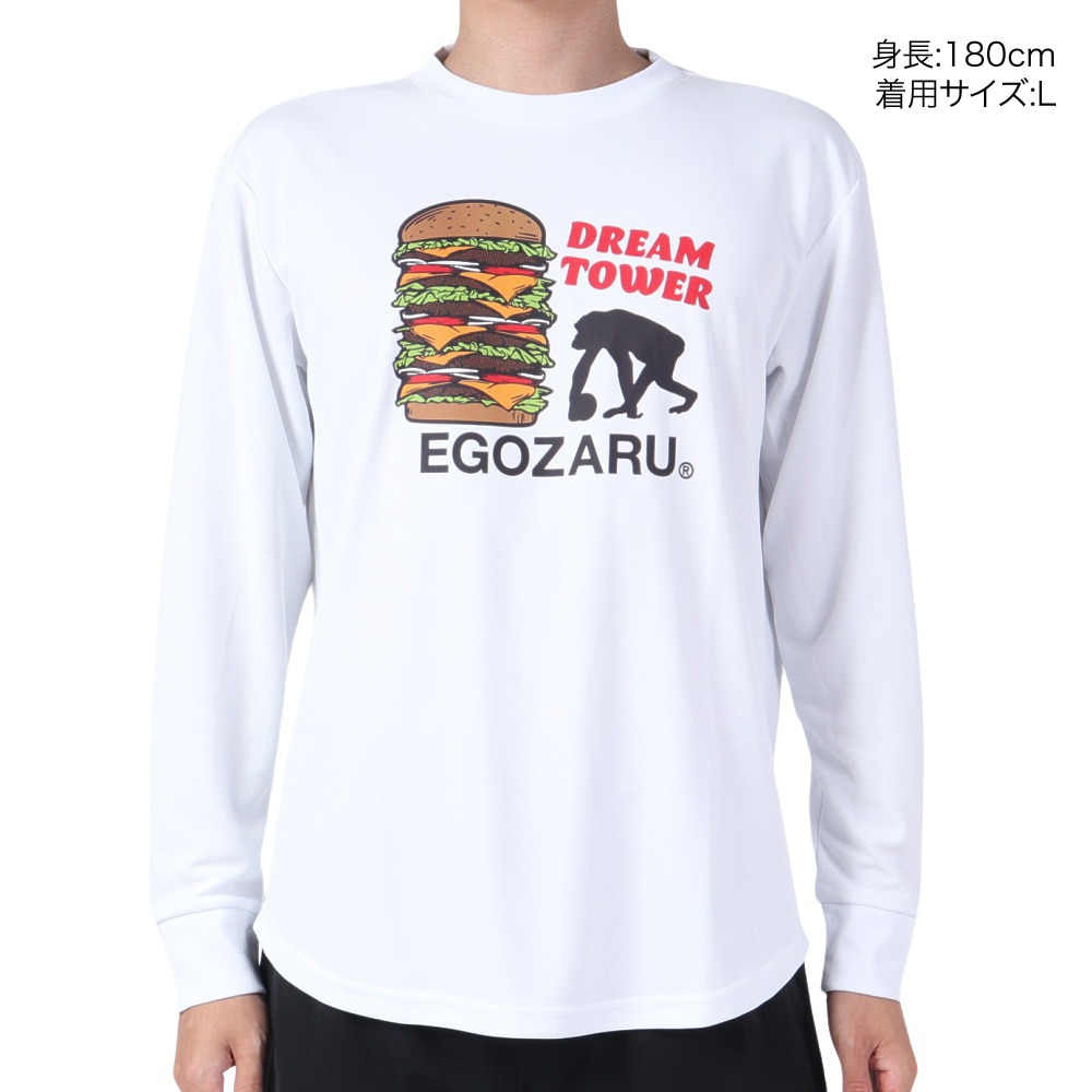 エゴザル（EGOZARU）（メンズ）バスケットボールウェア ドリームタワー 長袖Tシャツ EZLT-F2321-025