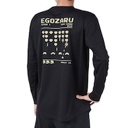 エゴザル（EGOZARU）（メンズ）バスケットボールウェア レトロゲーム 長袖Tシャツ EZLT-F2322-012