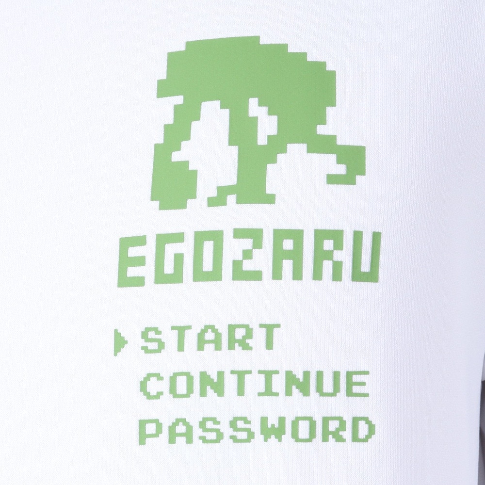エゴザル（EGOZARU）（メンズ）バスケットボールウェア レトロゲーム 長袖Tシャツ EZLT-F2322-025