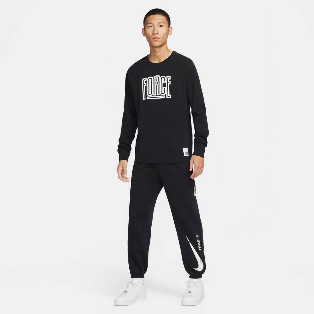 ナイキ（NIKE）（メンズ）バスケットボールウェア 長袖Tシャツ FN0802-010