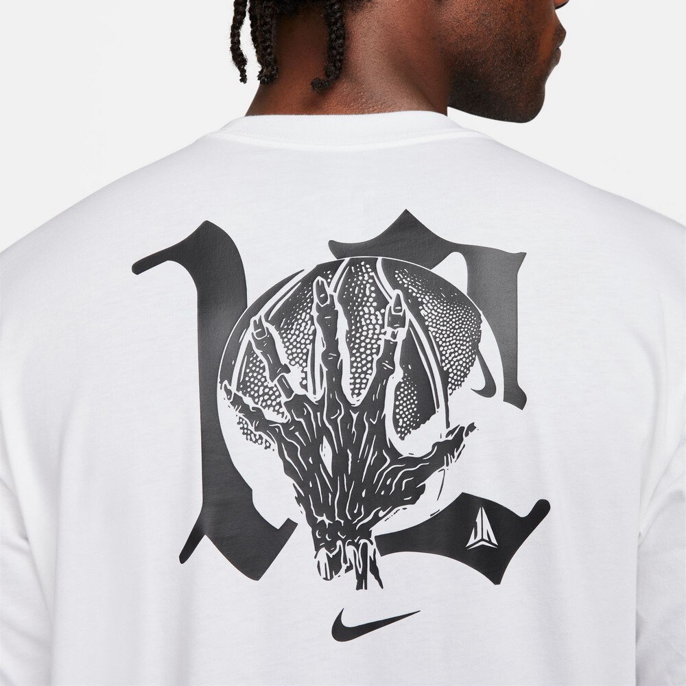 ナイキ（NIKE）（メンズ）バスケットボールウェア ジャ マックス90 ロングスリーブ Tシャツ FN0808-100