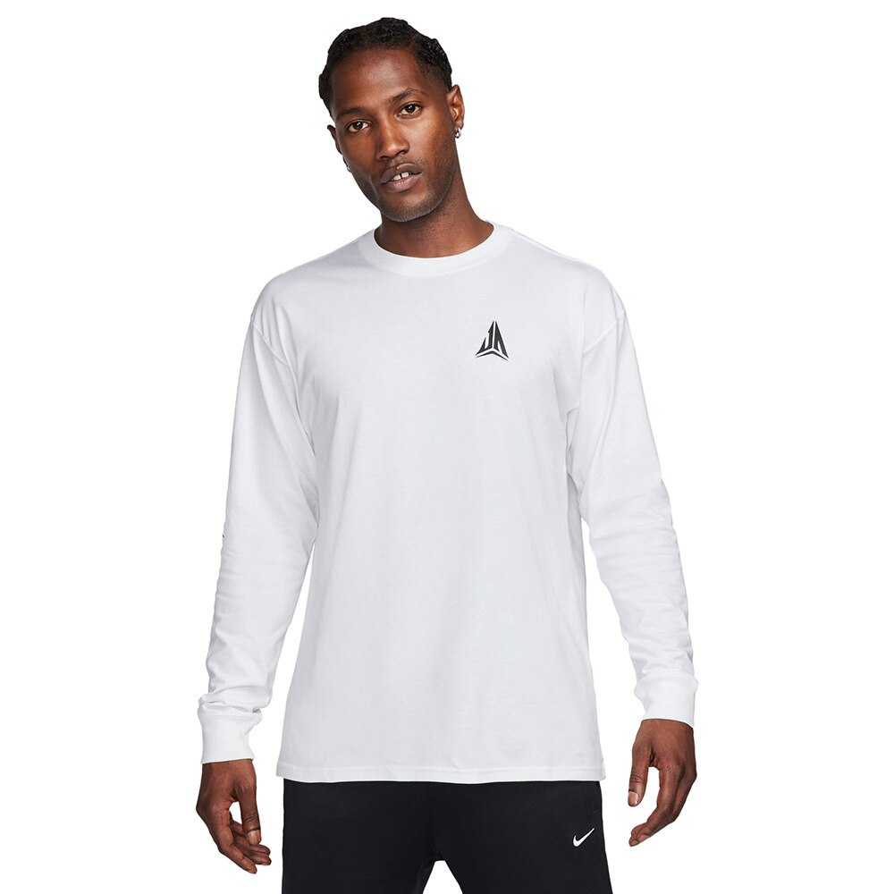 ナイキ（NIKE）（メンズ）バスケットボールウェア ジャ マックス90 ロングスリーブ Tシャツ FN0808-100