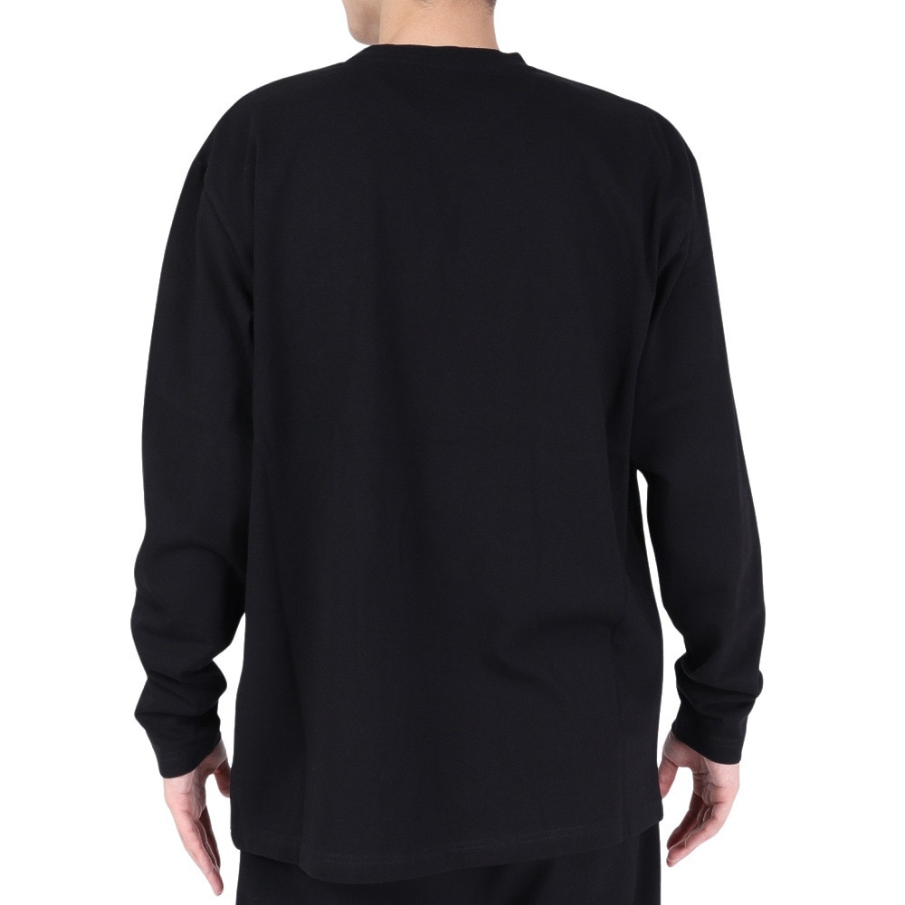 ファナティクス（Fanatics）（メンズ）バスケットボールウェア 長袖Tシャツ OT0323SS0001-BLK