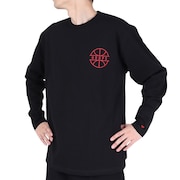 ファナティクス（Fanatics）（メンズ）バスケットボールウェア 長袖Tシャツ OT0323SS0001-BLK