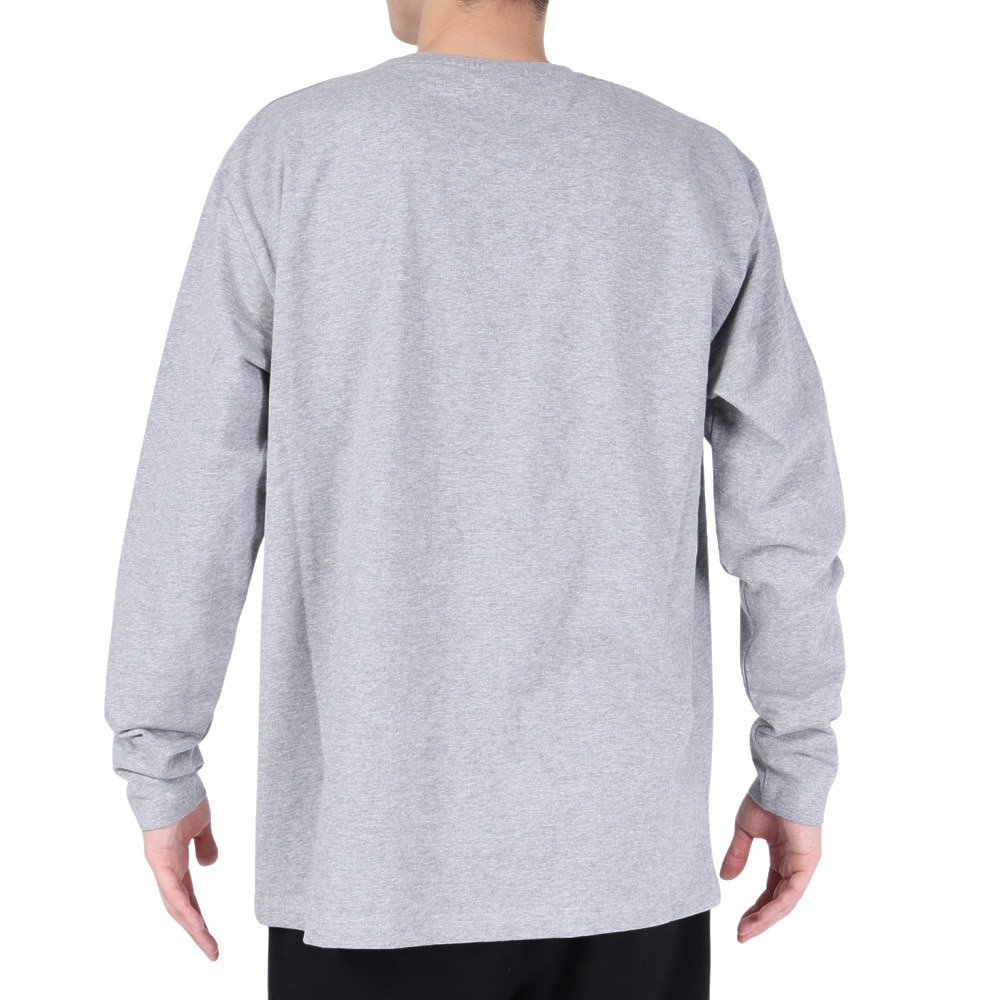 ファナティクス（Fanatics）（メンズ）バスケットボールウェア 長袖Tシャツ OT0323SS0001-GRY