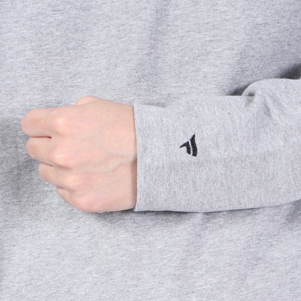 ファナティクス（Fanatics）（メンズ）バスケットボールウェア 長袖Tシャツ OT0323SS0001-GRY