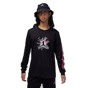 (メンズ)バスケットボールウェア ジョーダン ドライフィット スポーツ ロングスリーブ グラフィック Tシャツ FN5973-010 速乾
