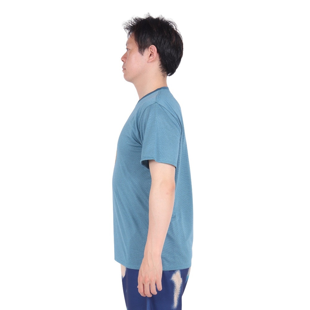 アクター（AKTR）（メンズ）バスケットボールウェア SEASONAL NICK SPORTS Tシャツ 124-011005 BL