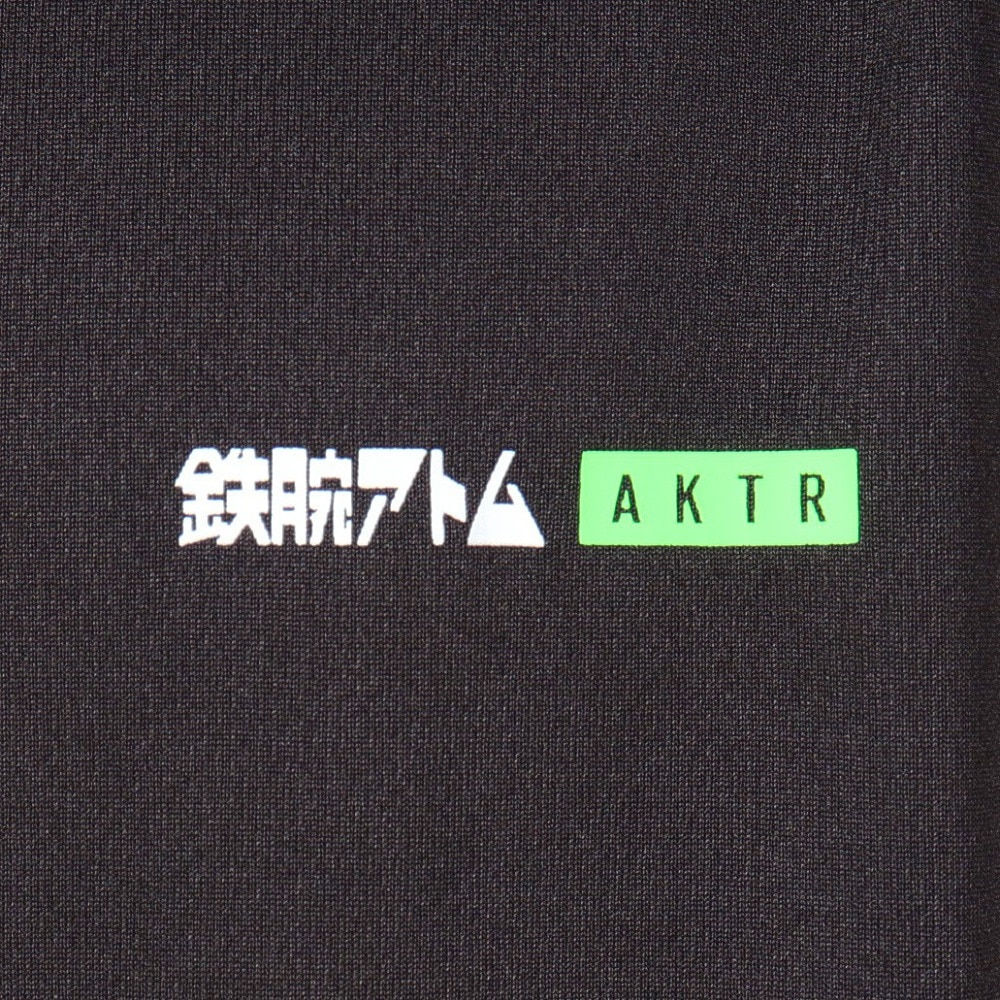 アクター（AKTR）（メンズ）バスケットボールウェア ATOM×AKTR POLY 長袖Tシャツ 124-052005 BK