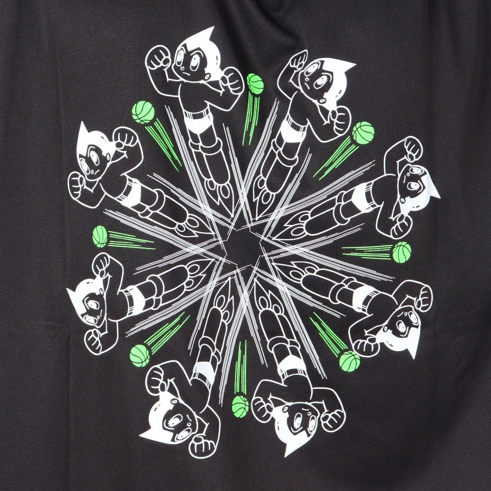 アクター（AKTR）（メンズ）バスケットボールウェア ATOM×AKTR POLY 長袖Tシャツ 124-052005 BK