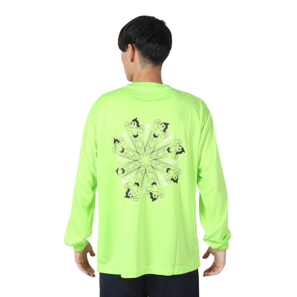 アクター（AKTR）（メンズ）バスケットボールウェア ATOM×AKTR POLY 長袖Tシャツ 124-052005 YL