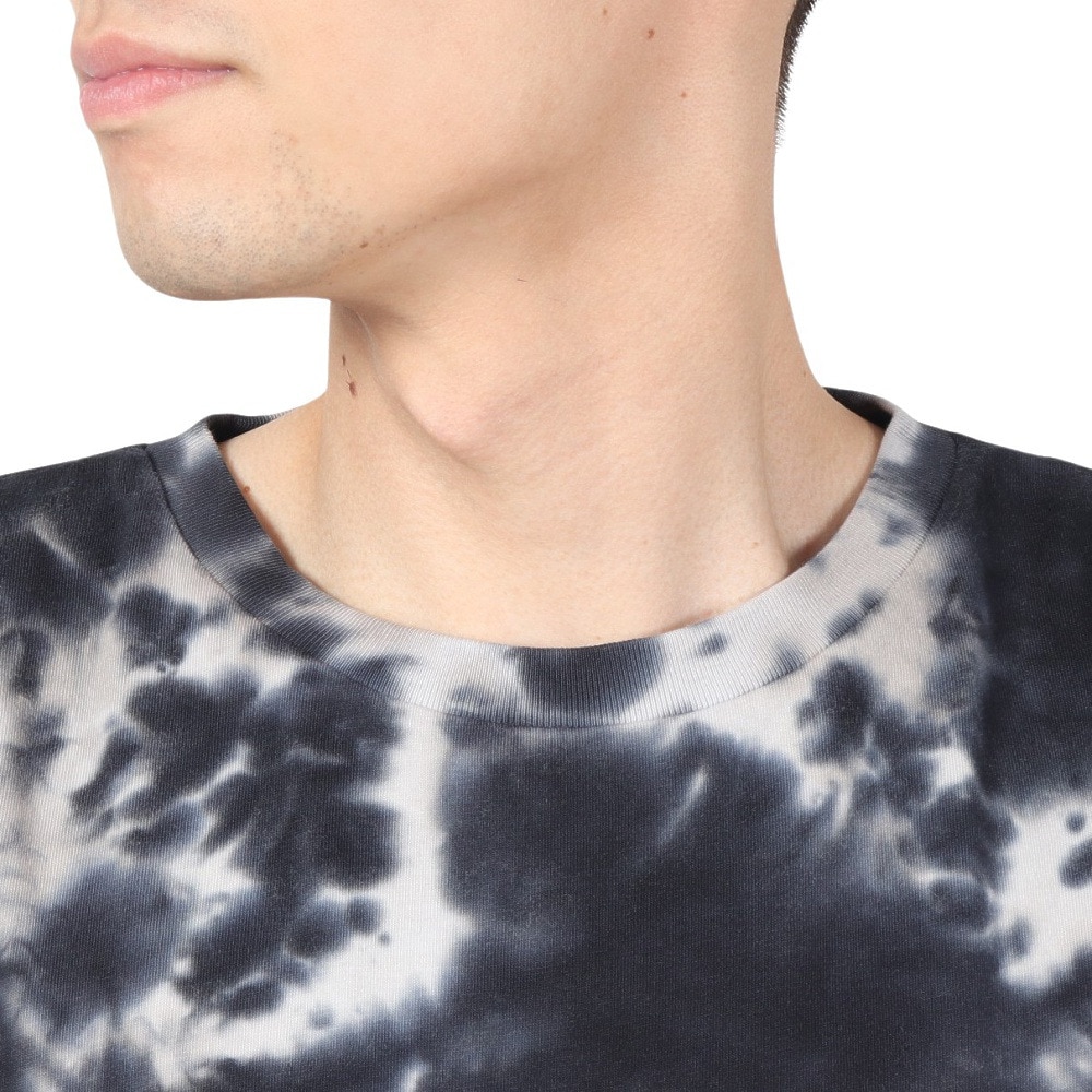 アクター（AKTR）（メンズ）バスケットボールウェア ATOM×AKTR COTTON 長袖Tシャツ 124-054005 BK