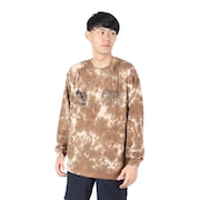 (メンズ)バスケットボールウェア ATOM×AKTR COTTON 長袖Tシャツ 124-054005 BR