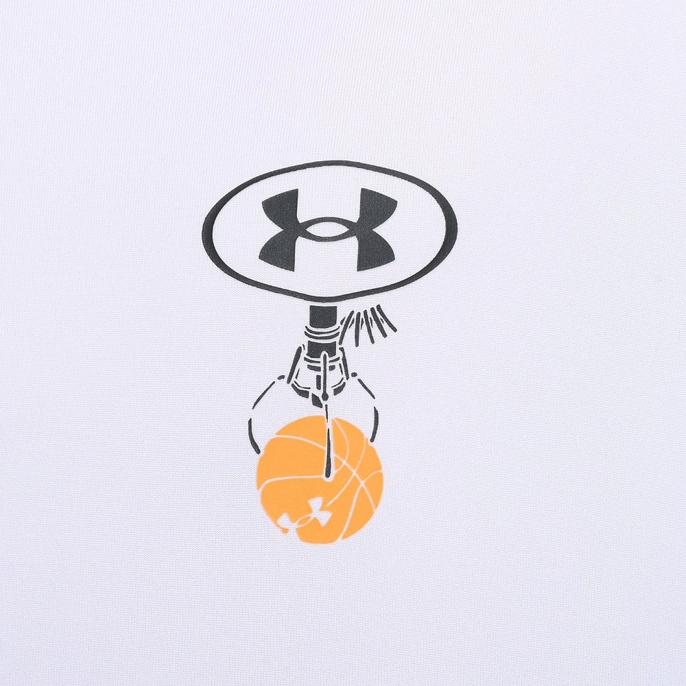 アンダーアーマー（UNDER ARMOUR）（メンズ）バスケットボールウェア テック グラフィック ロングスリーブ Tシャツ 1388344 100
