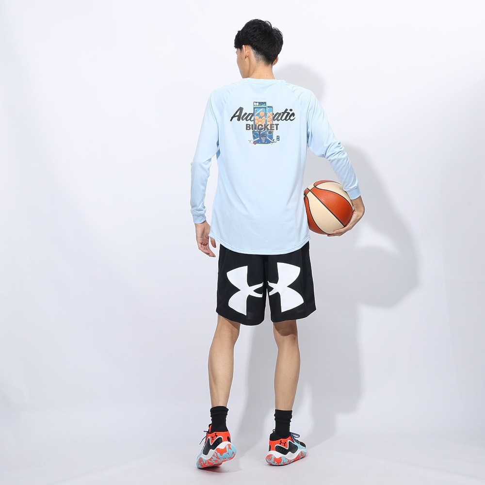 アンダーアーマー（UNDER ARMOUR）（メンズ）バスケットボールウェア テック グラフィック ロングスリーブ Tシャツ 1388344 464