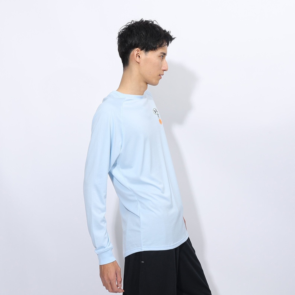 アンダーアーマー（UNDER ARMOUR）（メンズ）バスケットボールウェア テック グラフィック ロングスリーブ Tシャツ 1388344 464