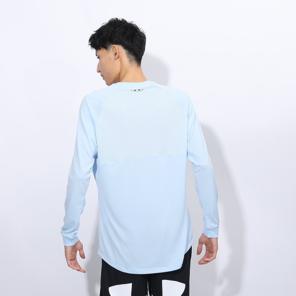 アンダーアーマー（UNDER ARMOUR）（メンズ）バスケットボールウェア テック ロゴ ロングスリーブ Tシャツ 1388345 464