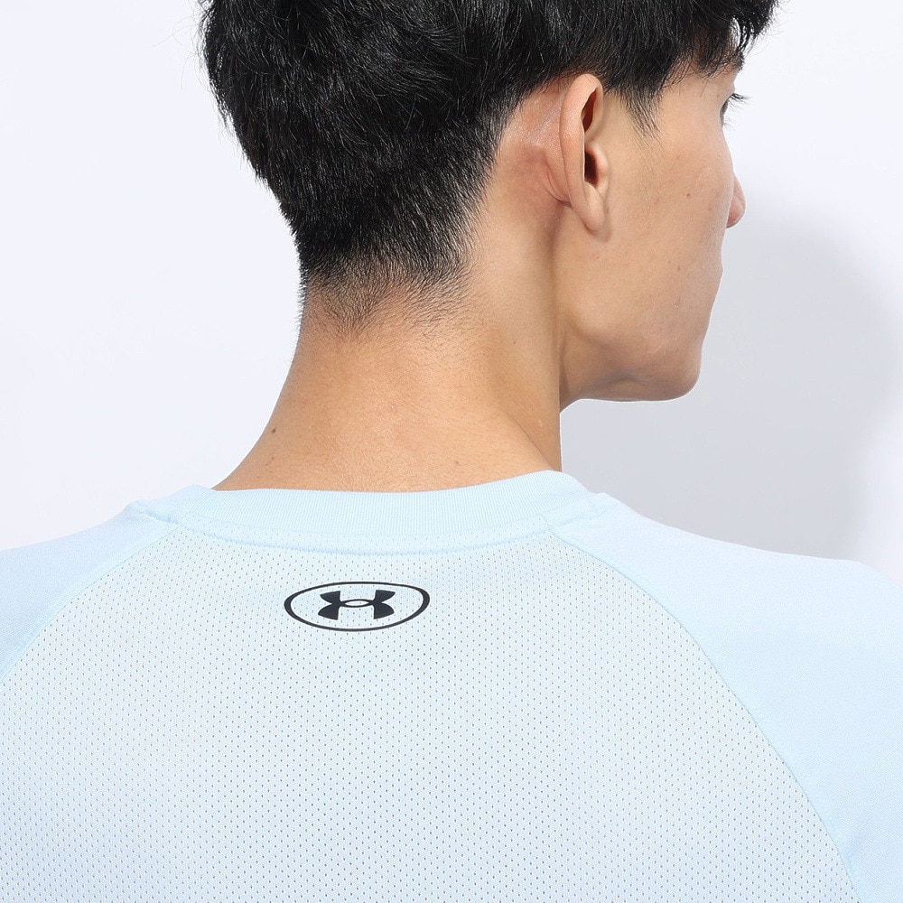 アンダーアーマー（UNDER ARMOUR）（メンズ）バスケットボールウェア テック ロゴ ロングスリーブ Tシャツ 1388345 464