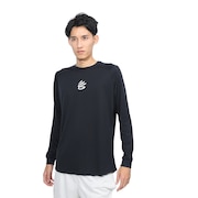 (メンズ)バスケットボールウェア カリー テック ロゴ ロングスリーブ Tシャツ 1388347