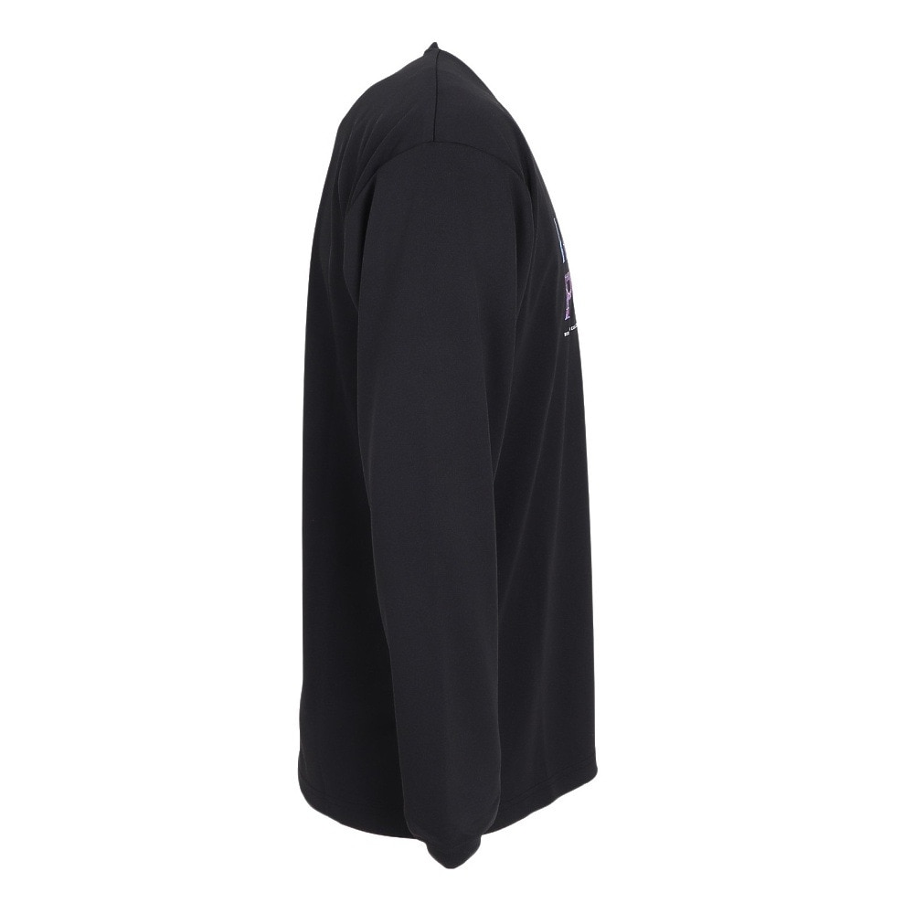 インザペイント（IN THE PAINT）（メンズ、レディース）バスケットボールウェア ロングスリーブシャツ ITP24404BLK