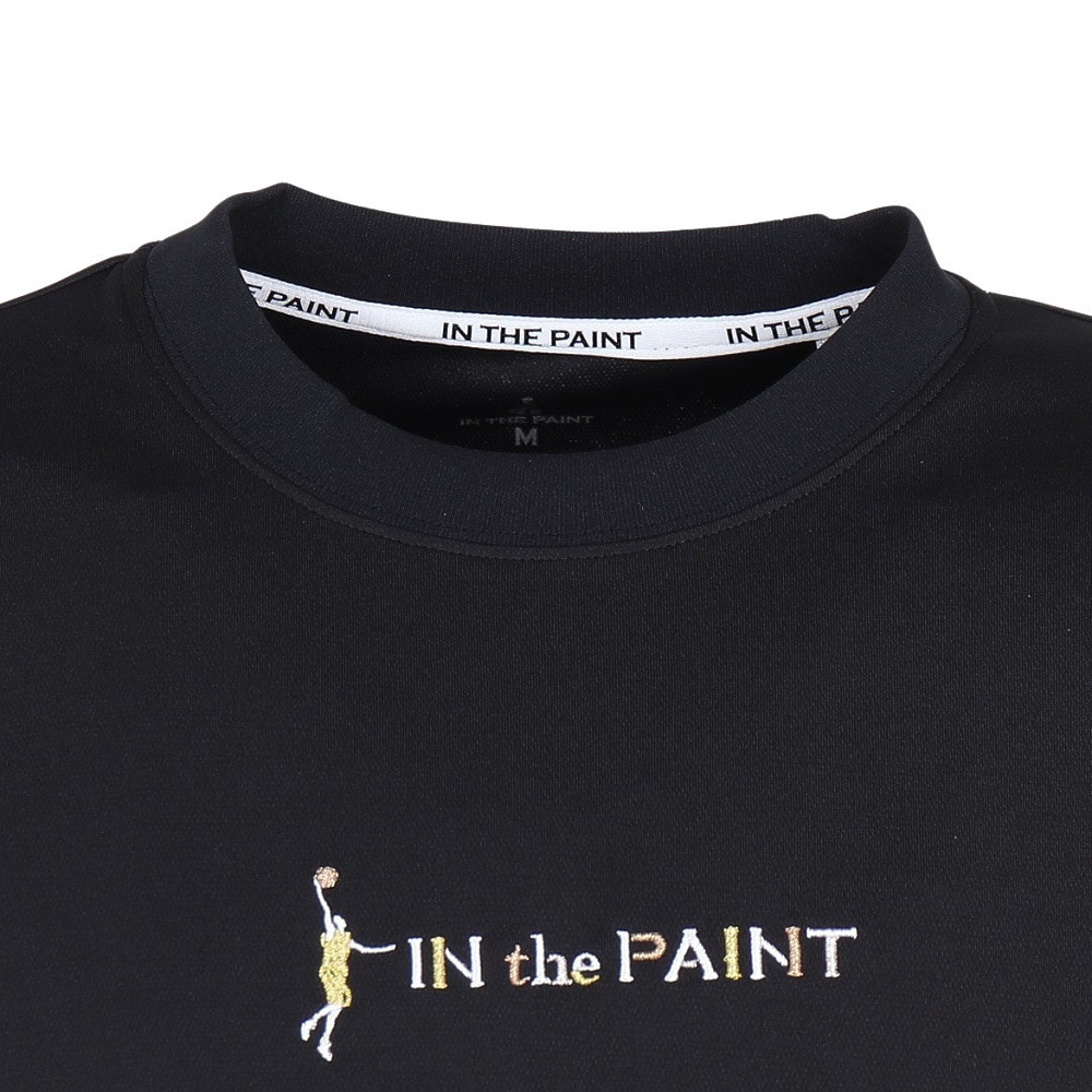 インザペイント（IN THE PAINT）（メンズ、レディース）バスケットボールウェア ロングスリーブシャツ ITP24407BLK