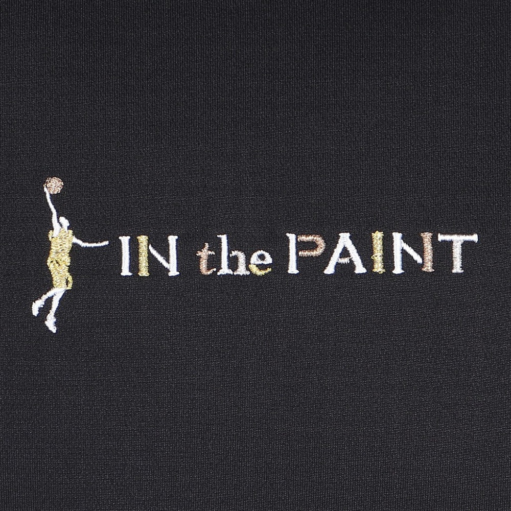 インザペイント（IN THE PAINT）（メンズ、レディース）バスケットボールウェア ロングスリーブシャツ ITP24407BLK