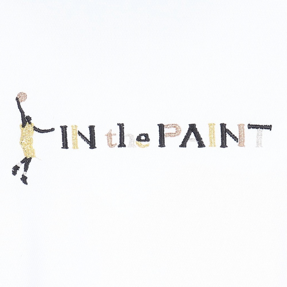 インザペイント（IN THE PAINT）（メンズ、レディース）バスケットボールウェア ロングスリーブシャツ ITP24407WHT