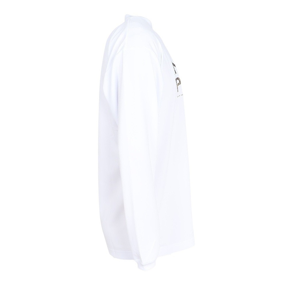 インザペイント（IN THE PAINT）（メンズ、レディース）バスケットボールウェア 長袖Tシャツ ITP24404WHT