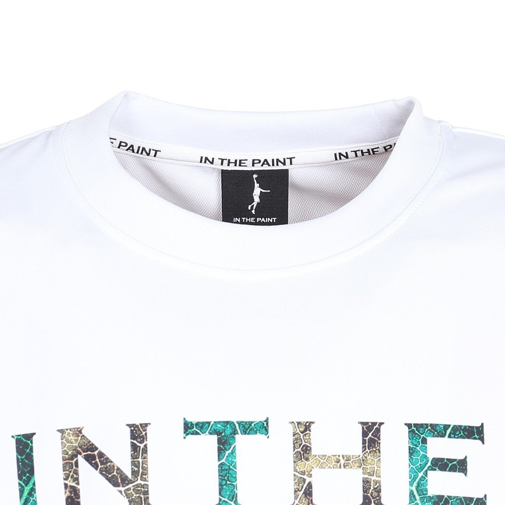 インザペイント（IN THE PAINT）（メンズ、レディース）バスケットボールウェア 長袖Tシャツ ITP24404WHT