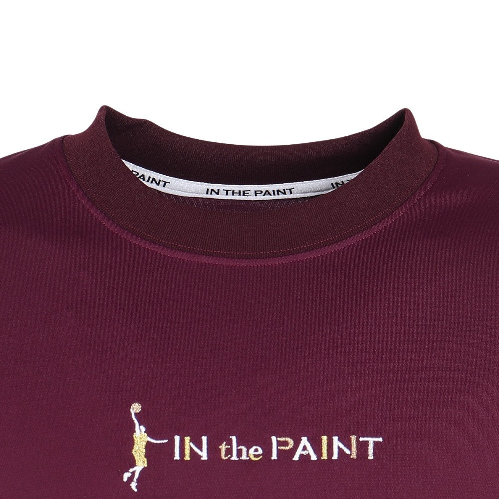 インザペイント（IN THE PAINT）（メンズ、レディース）バスケットボールウェア ロングスリーブシャツ ITP24407WINE