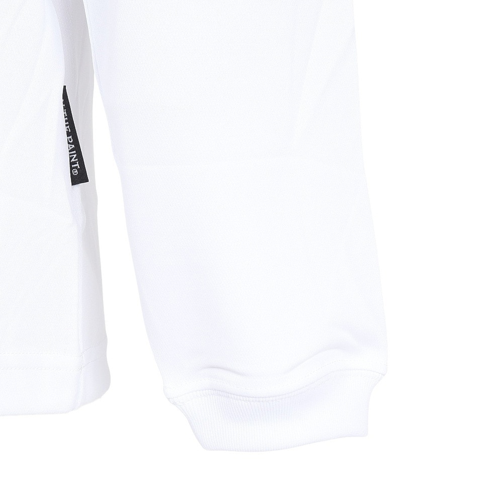 インザペイント（IN THE PAINT）（メンズ、レディース）バスケットボールウェア 長袖Tシャツ ITP24412WHT