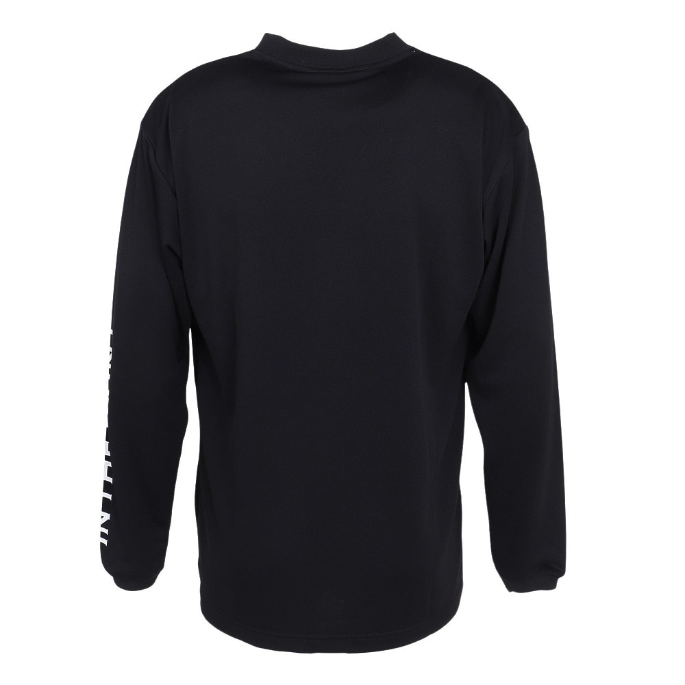 インザペイント（IN THE PAINT）（メンズ、レディース）バスケットボールウェア 長袖Tシャツ ITP24413BLK