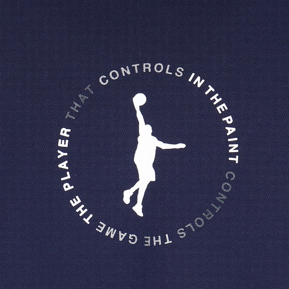 インザペイント（IN THE PAINT）（メンズ、レディース）バスケットボールウェア 長袖Tシャツ ITP24413NVY