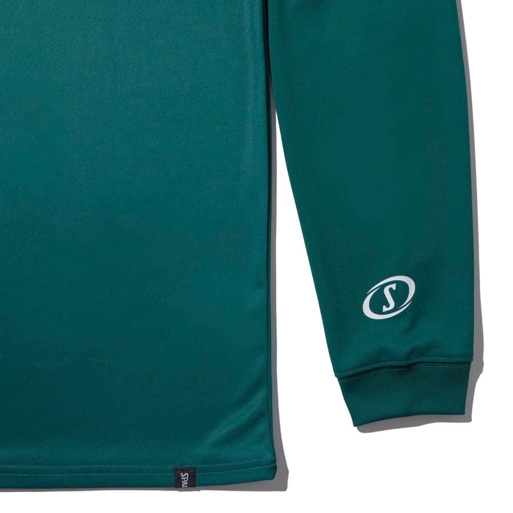 スポルディング（SPALDING）（メンズ、レディース）バスケットボールウェア 長袖 Tシャツ ポルカドット カモ ボールプリント SMT24110SP