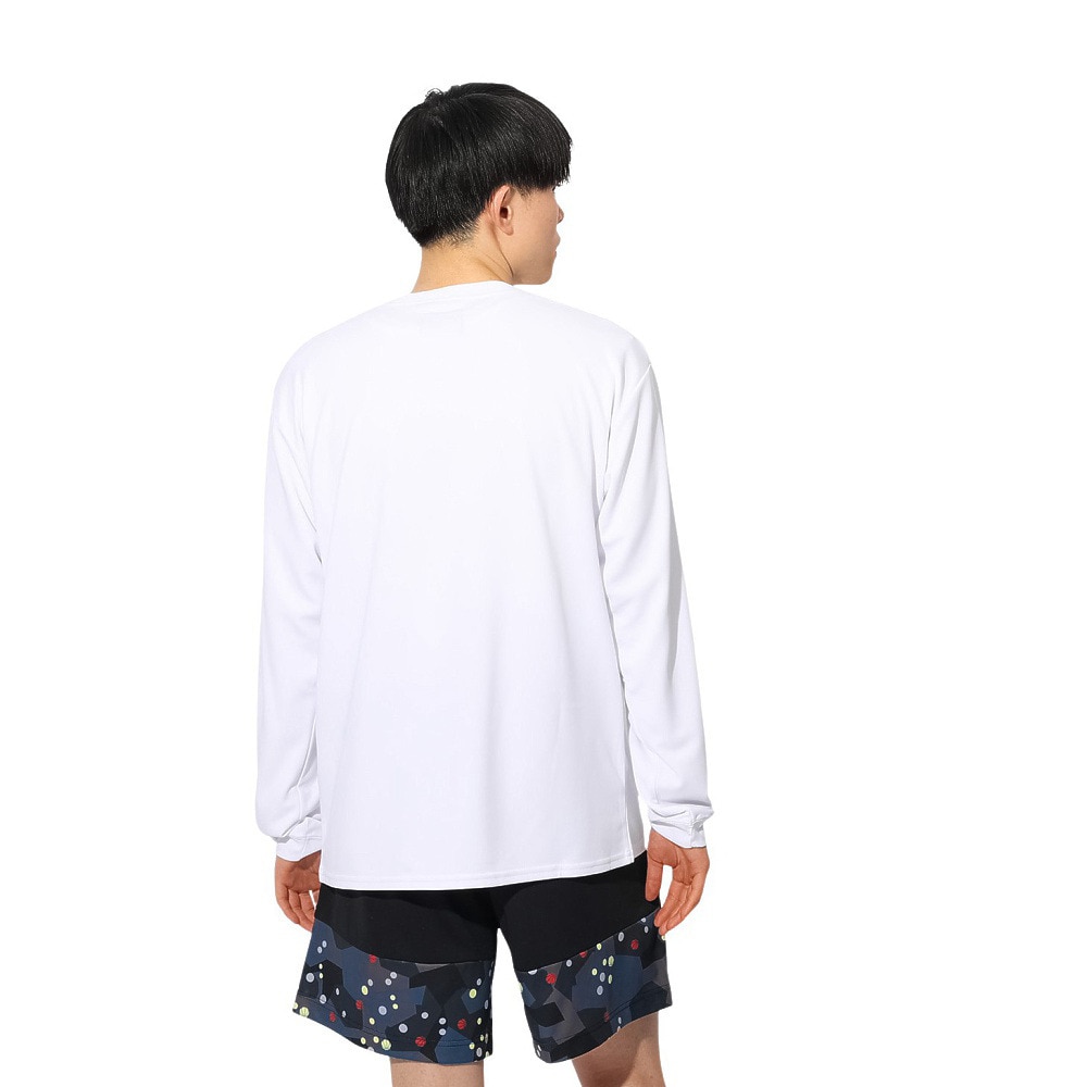 スポルディング（SPALDING）（メンズ、レディース）バスケットボールウェア 長袖 Tシャツ ワン オン ワン SMT24114WH