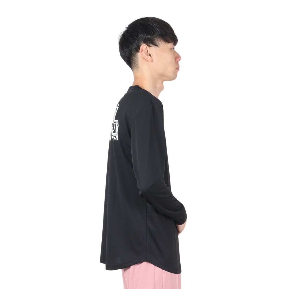 エゴザル（EGOZARU）（メンズ）バスケットボールウェア EZキューブ ロングスリーブTシャツ EZFW24ULS003C001