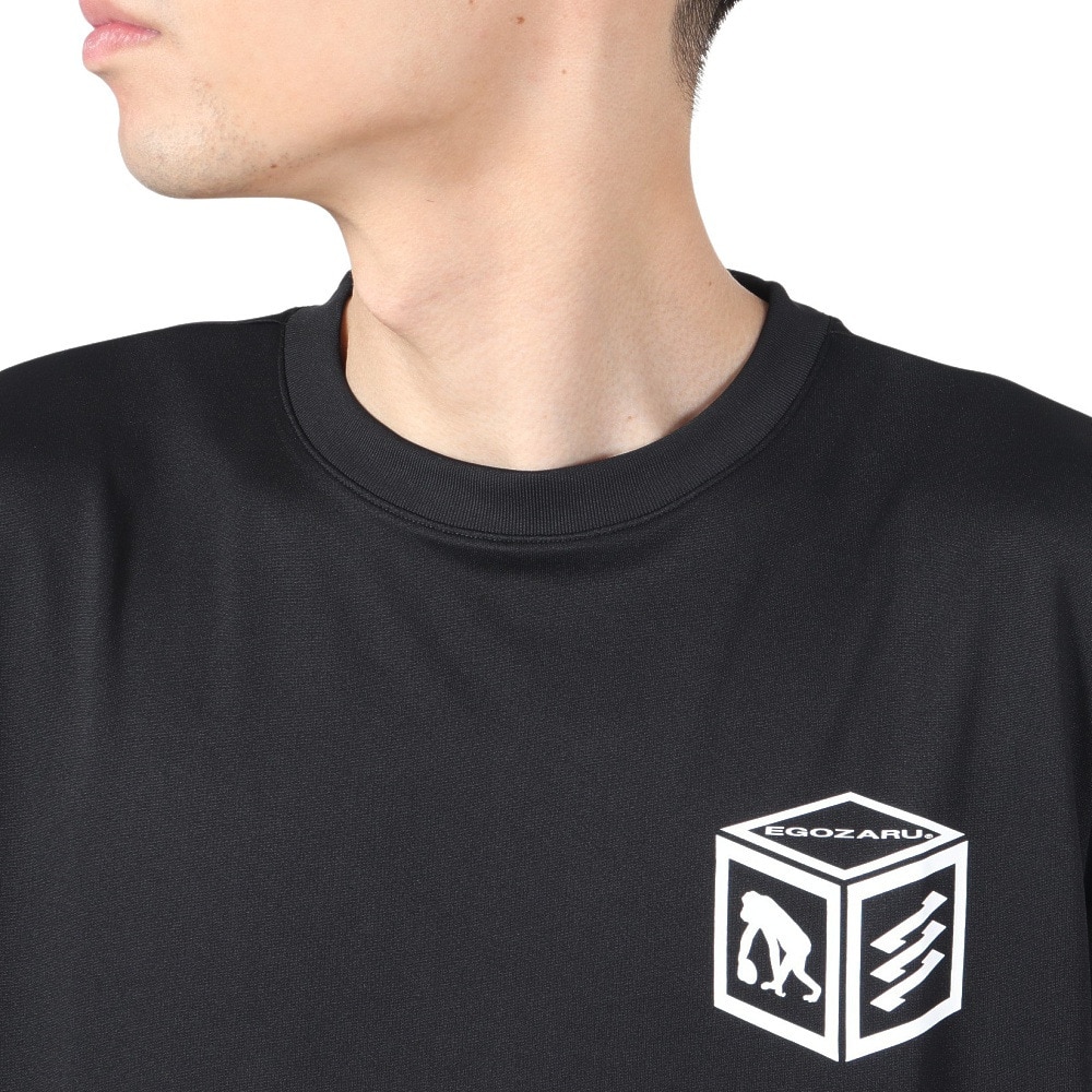 エゴザル（EGOZARU）（メンズ）バスケットボールウェア EZキューブ ロングスリーブTシャツ EZFW24ULS003C001